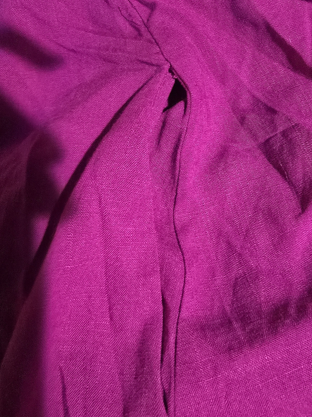 Ava & Viv Bright Magenta Spaghetti Strap Dress With Pockets NWT 4XL - Picture 6 of 11